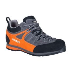 Buty trekkingowe dla dorosłych Alpinus The Ridge Low Pro. Brązowe buty zimowe męskie Alpinus, bez wzorów, sportowe, bez obcasa, bez zapięcia. Za 499.00 zł.