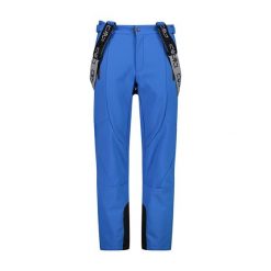Spodnie narciarskie męskie CMP. Niebieskie spodnie narciarskie i snowboardowe męskie CMP, bez wzorów, narciarskie. Za 429.99 zł.