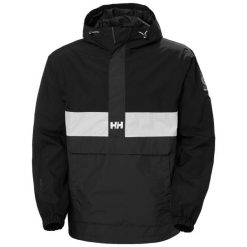 Wodoodporna kurtka z kapturem 1/2 Helly Hansen Play. Czarne kurtki męskie Helly Hansen, m, bez wzorów, bez ramiączek, z kapturem. Za 747.10 zł.