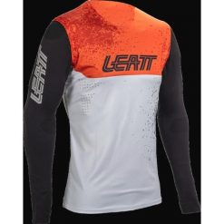 Bluza rowerowa Leatt Jersey MTB Gravity 5.0. Białe bluzy nierozpinane męskie LEATT, m, bez wzorów, z jersey, sportowe, bez ramiączek, bez kaptura. Za 402.99 zł.