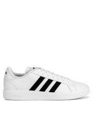 Adidas Sneakersy GRAND COURT BASE 2.0 GW9250 WB Biały. Białe buty sportowe na co dzień męskie ADIDAS, m, bez wzorów, z materiału, bez ramiączek, bez kaptura. Za 239.99 zł.