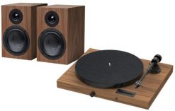 Gramofon Pro-Ject Audio Systems Zestaw HiFi JukeBox E1, drewno - complete audio stereo system with turntable. Gramofony Pro-Ject Audio Systems. Za 3,384.99 zł.