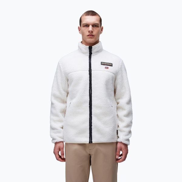 Bluza męska Napapijri T-Tynik Full Zip. Brązowe bluzy nierozpinane męskie Napapijri, m, bez wzorów, bez ramiączek, bez kaptura. W wyprzedaży za 504.15 zł.
