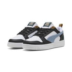 Młodzieżowe sneakersy Rebound V6 Low Run Fun PUMA. Czarna buty sportowe na co dzień męskie Puma, m, bez wzorów, młodzieżowe, bez ramiączek, bez kaptura, na jogę i pilates. Za 269.00 zł.