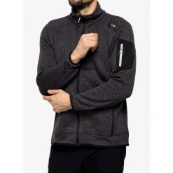 Polar męski CMP Perl Jacket Knitted. Szare bluzy z polaru męskie CMP, m, bez wzorów, z polaru, sportowe, bez ramiączek, bez kaptura. Za 203.99 zł.