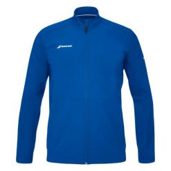 Bluza tenisowa męska Babolat Play. Niebieskie bluzy nierozpinane męskie BABOLAT, m, bez wzorów, z softshellu, bez ramiączek, bez kaptura. Za 319.99 zł.