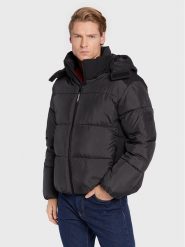 Calvin Klein Kurtka zimowa Mix Media Quilt K10K110329 Czarny Regular Fit. Czarne kurtki męskie Calvin Klein, na zimę, m, bez wzorów, z syntetyku, bez ramiączek, bez kaptura. Za 1,399.00 zł.