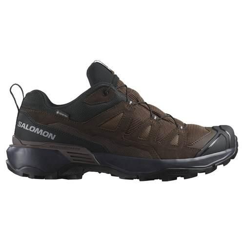 Buty trekkingowe męskie Salomon X Ultra 360 Ltr Gtx Gore-tex. Brązowe buty trekkingowe męskie Salomon, bez wzorów, z gore-texu, bez zapięcia, trekkingowe, gore-tex. Za 623.00 zł.