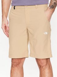 The North Face Szorty sportowe Tanken NF0A2S85 Beżowy Regular Fit. Brązowe szorty sportowe męskie The North Face, bez wzorów, z syntetyku, sportowe. Za 129.99 zł.