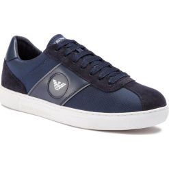 Sneakersy EMPORIO ARMANI - X4X259 XL708 A234 Navy/Night/Night/Sil. Buty sportowe na co dzień męskie marki Emporio Armani. Za 819.00 zł.