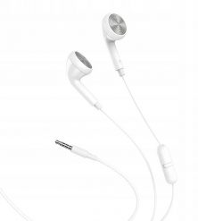 Słuchawki przewodowe douszne Jack 3,5 mm Hoco M73 białe. Białe słuchawki douszne Hoco. Za 24.28 zł.