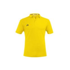 Polo Acerbis Atlantis. Żółte koszulki polo męskie ACERBIS, bez wzorów, sportowe, bez kołnierzyka, bez ramiączek. Za 177.00 zł.