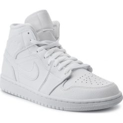 Buty NIKE - Air Jordan 1 MId 554724 129 White/White/White. Buty sportowe na co dzień męskie Nike. W wyprzedaży za 339.00 zł.