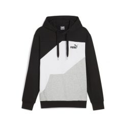 Bluza Sportowa Męska Puma Power Colorblock Tr. Czarne bluzy nierozpinane męskie Puma, m, bez wzorów, sportowe, bez ramiączek, bez kaptura. W wyprzedaży za 213.05 zł.