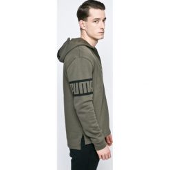 Puma - Bluza. Szare bluzy rozpinane męskie Puma, l, z bawełny, z kapturem. W wyprzedaży za 169.90 zł.