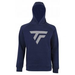 Bluza z kapturem męska Tecnifibre Fleece Hoodie. Niebieskie bluzy nierozpinane męskie TECNIFIBRE, m, bez wzorów, z kapturem. W wyprzedaży za 263.00 zł.