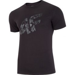 T-shirt męska TSM002 - głęboka czerń. T-shirty męskie 4f. Za 39.99 zł.