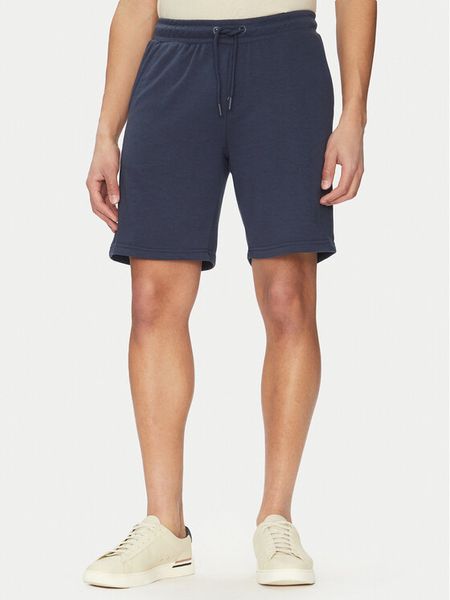 Blend Szorty sportowe 20718381 Granatowy Regular Fit. Niebieskie szorty sportowe męskie Blend, bez wzorów, z bawełny, sportowe. Za 59.99 zł.