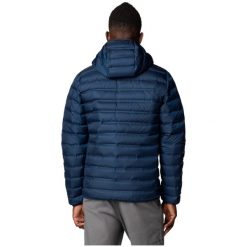 Kurtka puchowa męska Columbia Lake 22 II Down Hooded Jacket z kapturem. Niebieskie kurtki męskie Columbia, m, bez wzorów, z puchu, sportowe, bez ramiączek, z kapturem. Za 589.99 zł.