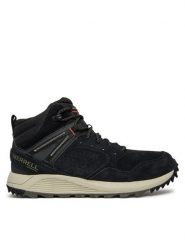 Merrell Trapery Wildwood Mid Ltr Wp J068027 Czarny. Czarne buty zimowe męskie Merrell, bez wzorów, ze skóry, bez obcasa, bez zapięcia. Za 359.99 zł.