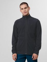 4f Polar męski H4Z22-PLM352 Ciemny niebieski r. M. Niebieskie bluzy z polaru męskie 4f, m, bez wzorów, z polaru, bez ramiączek, bez kaptura. Za 19.59 zł.