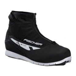 Buty do nart biegowych Fischer XC Power. Czarne buty do biegania męskie FISCHER, na zimę, bez wzorów, bez zapięcia, narciarskie. Za 459.99 zł.