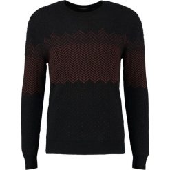 Calvin Klein SAPMA DEGRADE HERRIN Sweter perfect black. Czarne kardigany męskie marki Calvin Klein, z bawełny. W wyprzedaży za 349.50 zł.