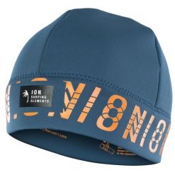 Czapka neoprenowa do sportów wodnych ION Logo Beanie. Szare czapki męskie ION, bez wzorów, z neoprenu, sportowe. Za 129.00 zł.