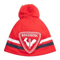 Czapka zimowa Rossignol Jr Rooster. Czerwone czapki męskie Rossignol, na zimę, bez wzorów, sportowe. Za 98.99 zł.