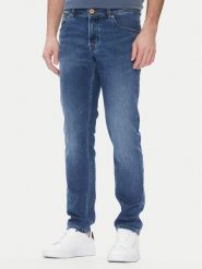 Bugatti Jeansy 3108D 76671C Niebieski Slim Fit. Niebieskie jeansy męskie Bugatti, bez wzorów, z bawełny. Za 329.99 zł.