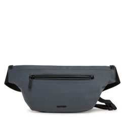 Saszetka nerka Calvin Klein. Szare saszetki męskie Calvin Klein, bez wzorów, małe. Za 179.99 zł.