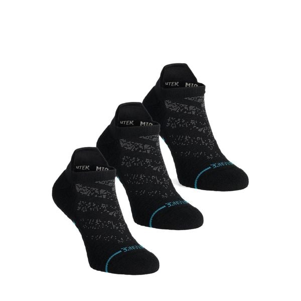Skarpety biegowe Stance Athletic Tab 3 Pack. Czarne buty do biegania męskie Stance, bez wzorów, bez zapięcia, na fitness i siłownię. Za 140.99 zł.