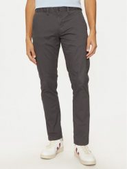 U.S. Polo Assn. Chinosy MUP3346 Szary Slim Fit. Szare eleganckie spodnie męskie U.S. Polo Assn., bez wzorów, z bawełny. Za 159.99 zł.