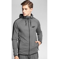 Bluza funkcyjna męska 4Hills BLMF200A - średni szary melanż. Bluzy rozpinane męskie marki 4f. Za 199.99 zł.