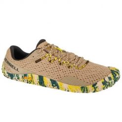 Buty do biegania męskie Merrell Vapor Glove 6. Brązowe buty do biegania męskie Merrell, bez wzorów, z gumy, bez zapięcia, do biegania. Za 515.00 zł.