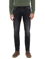 Męskie Spodnie jeansowe Mustang Style Oregon Slim K Denim Black 1017227 4000 883. Czarne jeansy męskie Mustang, bez wzorów, z denimu. Za 219.99 zł.