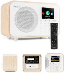 Radio internetowe Vicenza WIFI DAB+ FM akumulator białe one size. Białe radia Audizio. Za 399.00 zł.