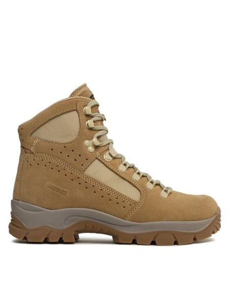 Meindl Trekkingi Safari Mid 2885/52 Beżowy. Brązowe buty trekkingowe męskie Meindl, bez wzorów, ze skóry, bez zapięcia, trekkingowe. Za 739.99 zł.