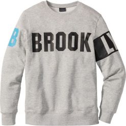 Bluza dresowa Slim Fit bonprix jasnoszary melanż. Bluzy nierozpinane męskie marki DOMYOS. Za 49.99 zł.