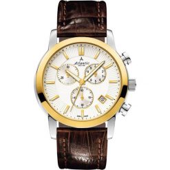 Zegarek Atlantic Męski Sealine 62450.43.21G Chronograf brązowy. Brązowe zegarki męskie Atlantic. Za 1,473.26 zł.