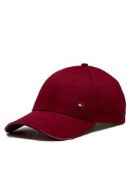 Tommy Hilfiger Czapka z daszkiem Th Corporate Cotton 6 Panel Cap AM0AM12035 Czerwony. Czerwone czapki męskie Tommy Hilfiger, bez wzorów, z materiału. Za 199.99 zł.