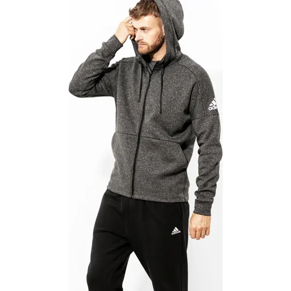 Adidas Bluza M Id Stadium Fz , szary, rozmiar M. Szare bluzy rozpinane męskie ADIDAS, m, bez wzorów, z bawełny, wakacyjne, bez ramiączek, bez kaptura. W wyprzedaży za 249.99 zł.