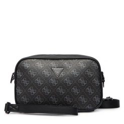 Saszetka Guess. Czarne saszetki męskie Guess, z aplikacjami, małe. Za 329.99 zł.