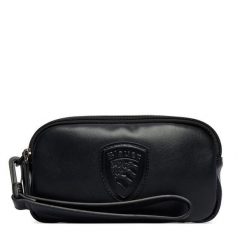 Saszetka Blauer. Czarne saszetki męskie Blauer, bez wzorów, małe. Za 239.99 zł.