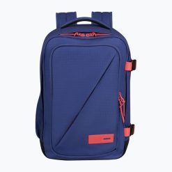 Plecak do samolotu American Tourister Take2cabin S. Fioletowe plecaki męskie American Tourister, bez wzorów. Za 169.99 zł.