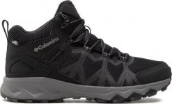Buty trekkingowe męskie Columbia Peakfreak II Mid Outdry Black, Titanium r. 42 (2005091010). Czarne buty trekkingowe męskie Columbia, bez wzorów, bez zapięcia. Za 536.99 zł.