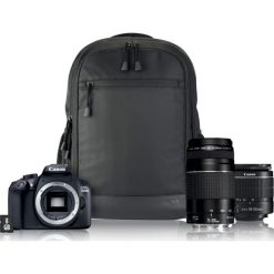 Canon EOS 1300DC III 18-55 + 75-300 + PLECAK + SD 8GB + 100GB IRISTA Lustrzanka. Aparaty lustrzanki Canon. W wyprzedaży za 2,503.72 zł.