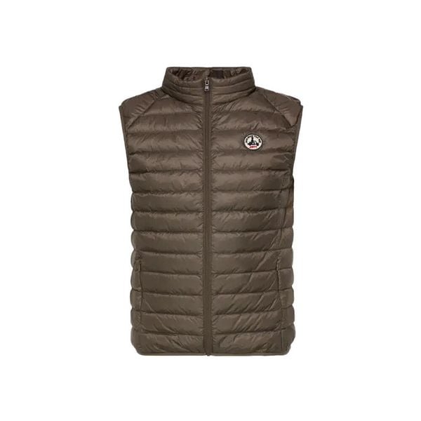 Kurtka puchowa bez rękawów JOTT Tom. Brązowe kurtki męskie Jott, m, bez wzorów, z puchu, bez ramiączek, bez kaptura. Za 321.99 zł.