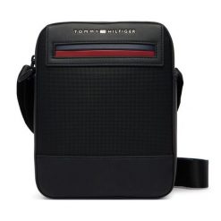 Saszetka Tommy Hilfiger. Czarne saszetki męskie Tommy Hilfiger, bez wzorów, małe. Za 329.99 zł.