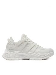 Guess Sneakersy Belluno Low FMTBEL ELE12 Biały. Białe buty sportowe na co dzień męskie Guess, m, z aplikacjami, ze skóry, bez ramiączek, bez kaptura. Za 329.99 zł.